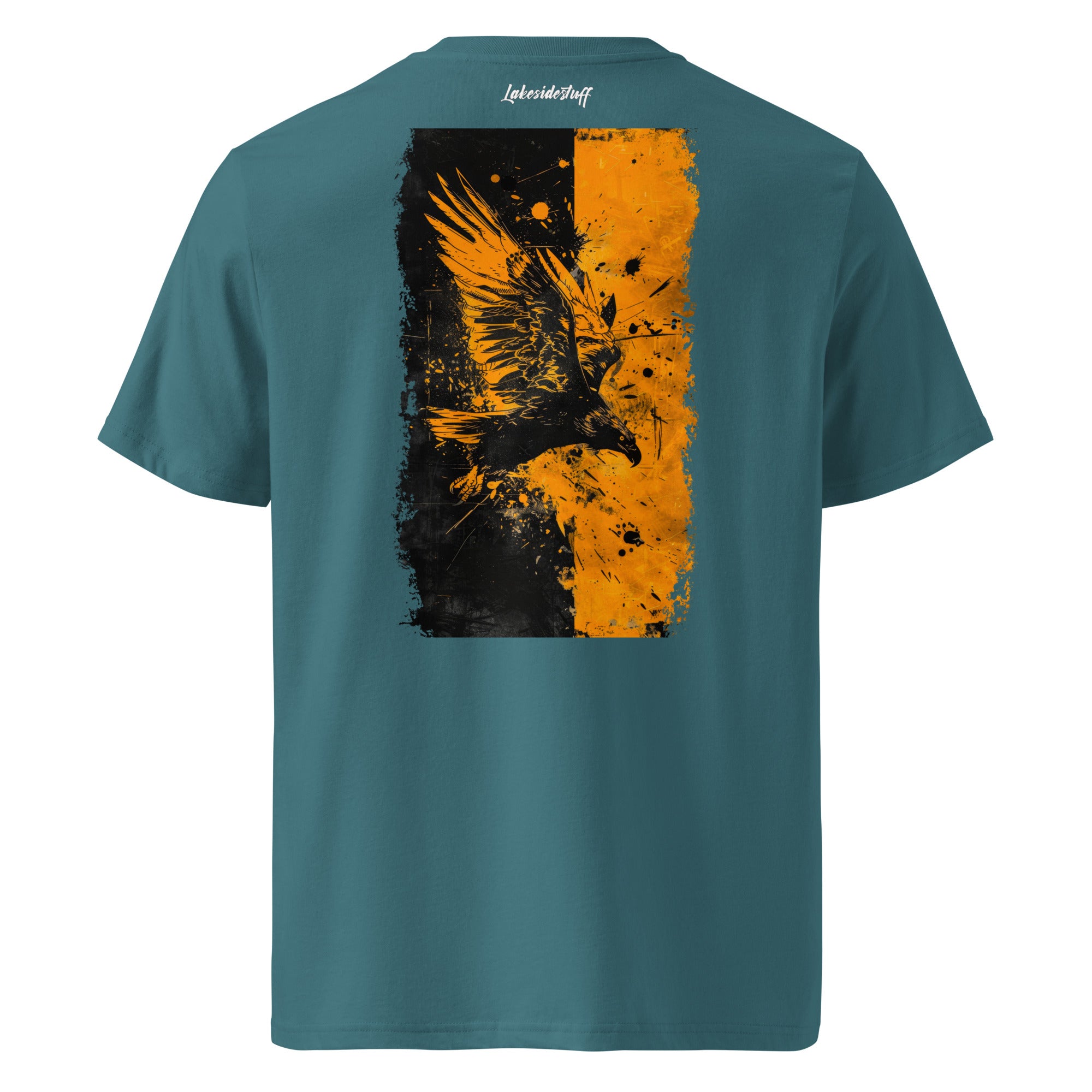 T-Shirt - Backprint - Orange Eagle