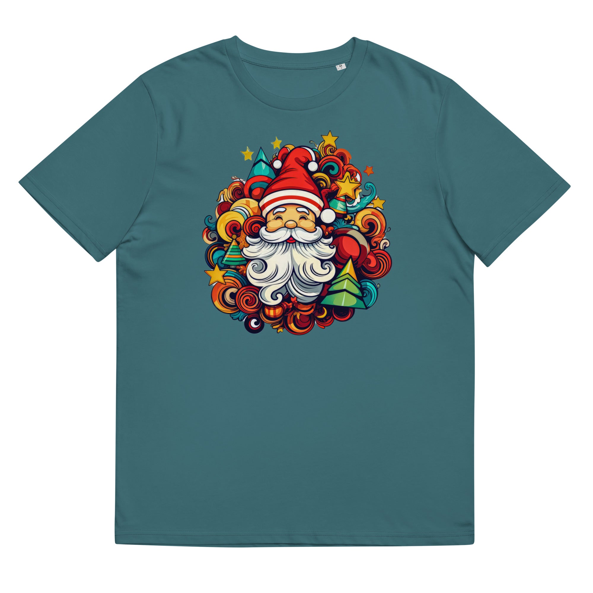 T-Shirt - Frontprint - Santa Claus Ornaments