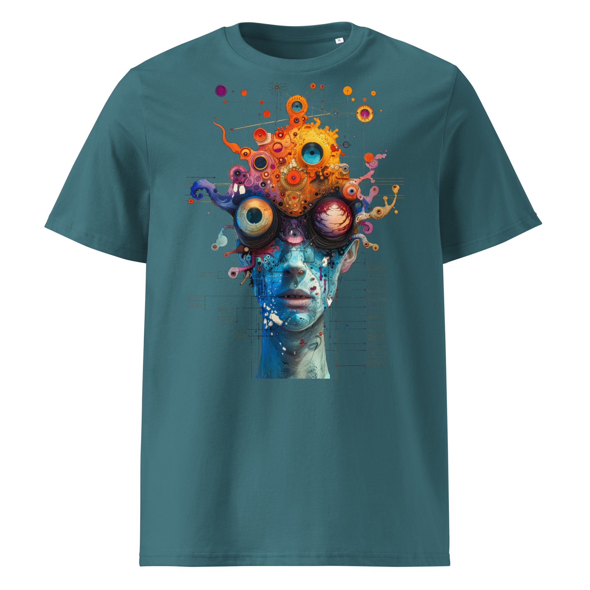 T-Shirt - Frontprint - Crazy