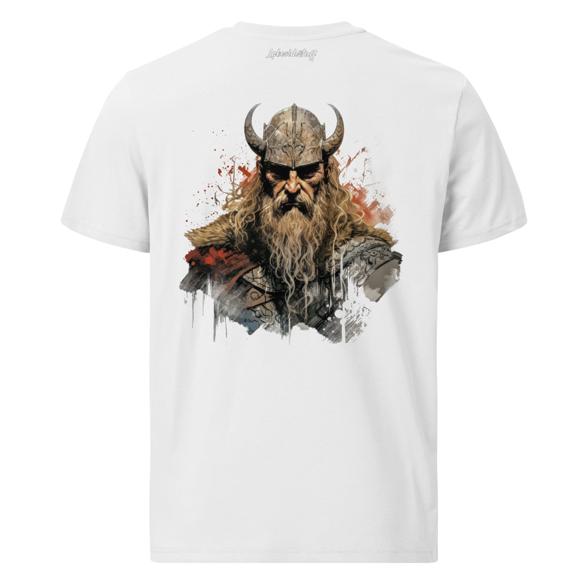 T-Shirt - Backprint - Wikinger Krieger