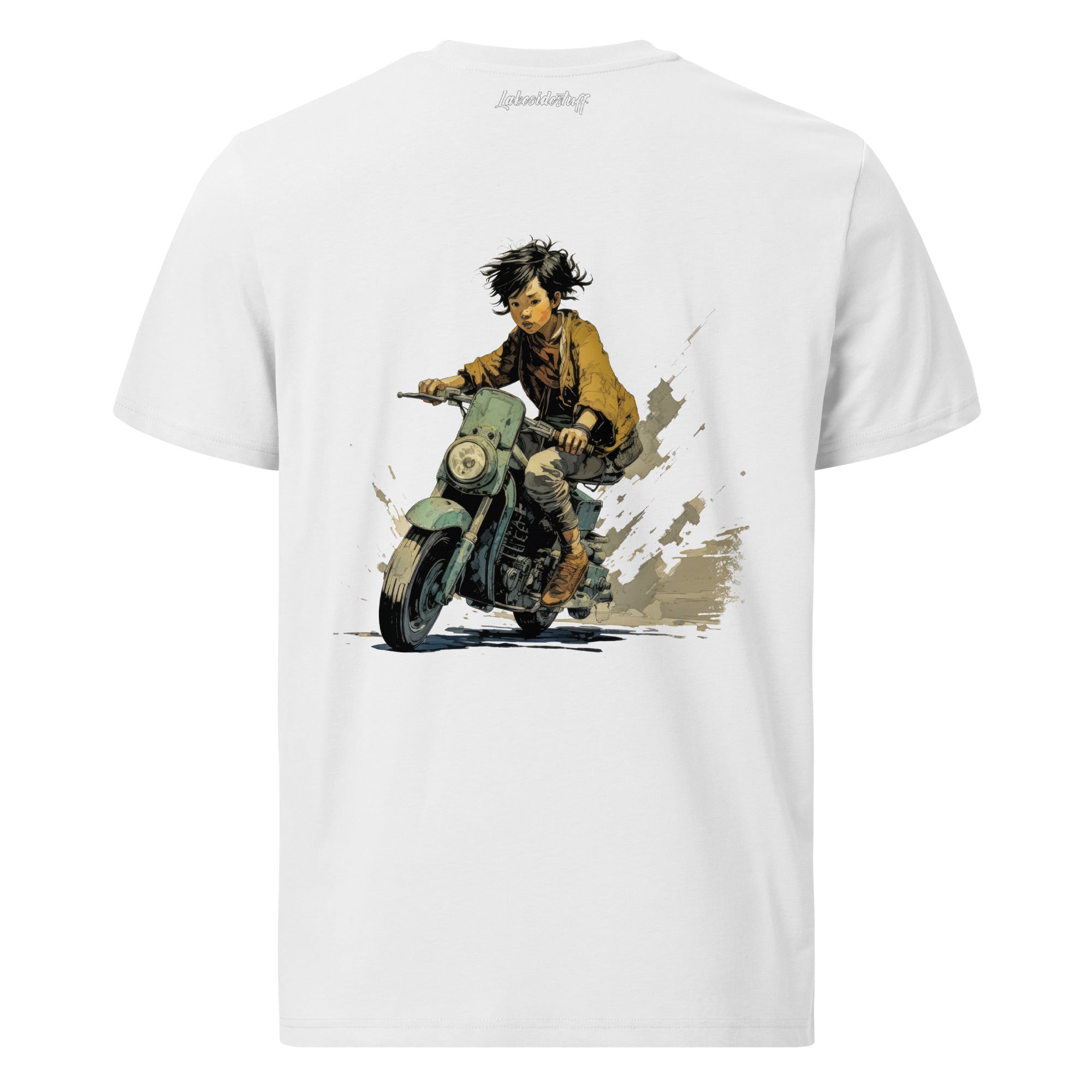 T-Shirt - Backprint - Scooter Girl