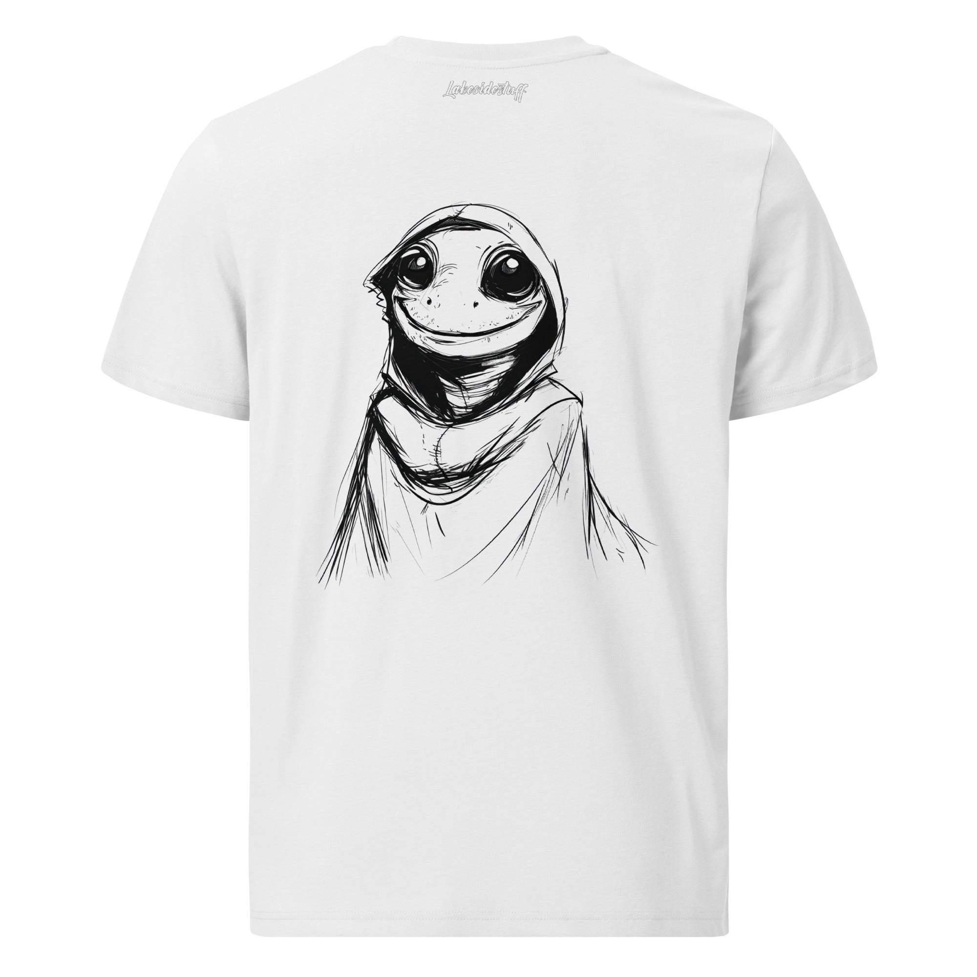 T-Shirt - Backprint - Worm with Coat