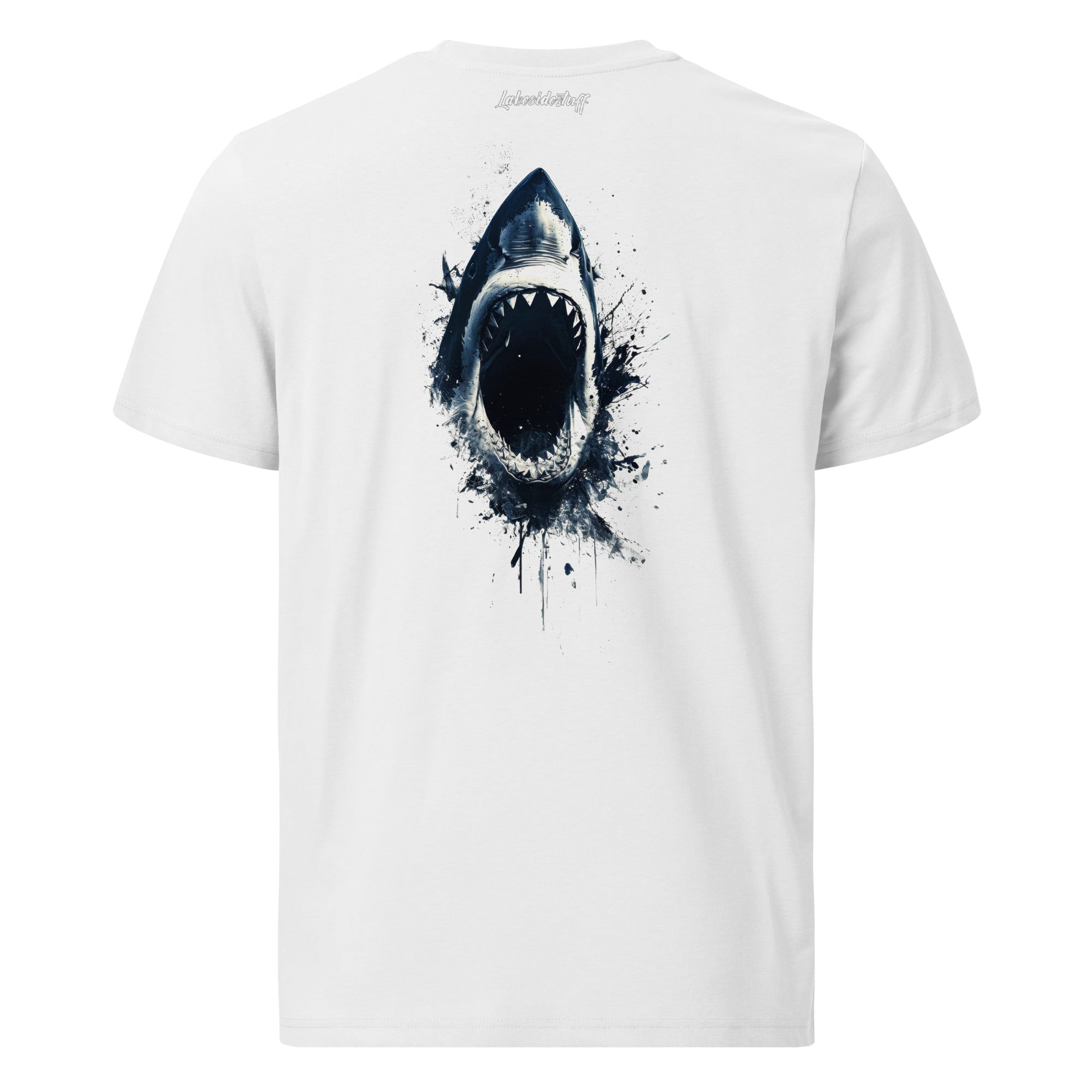 T-Shirt - Backprint - Shark attack