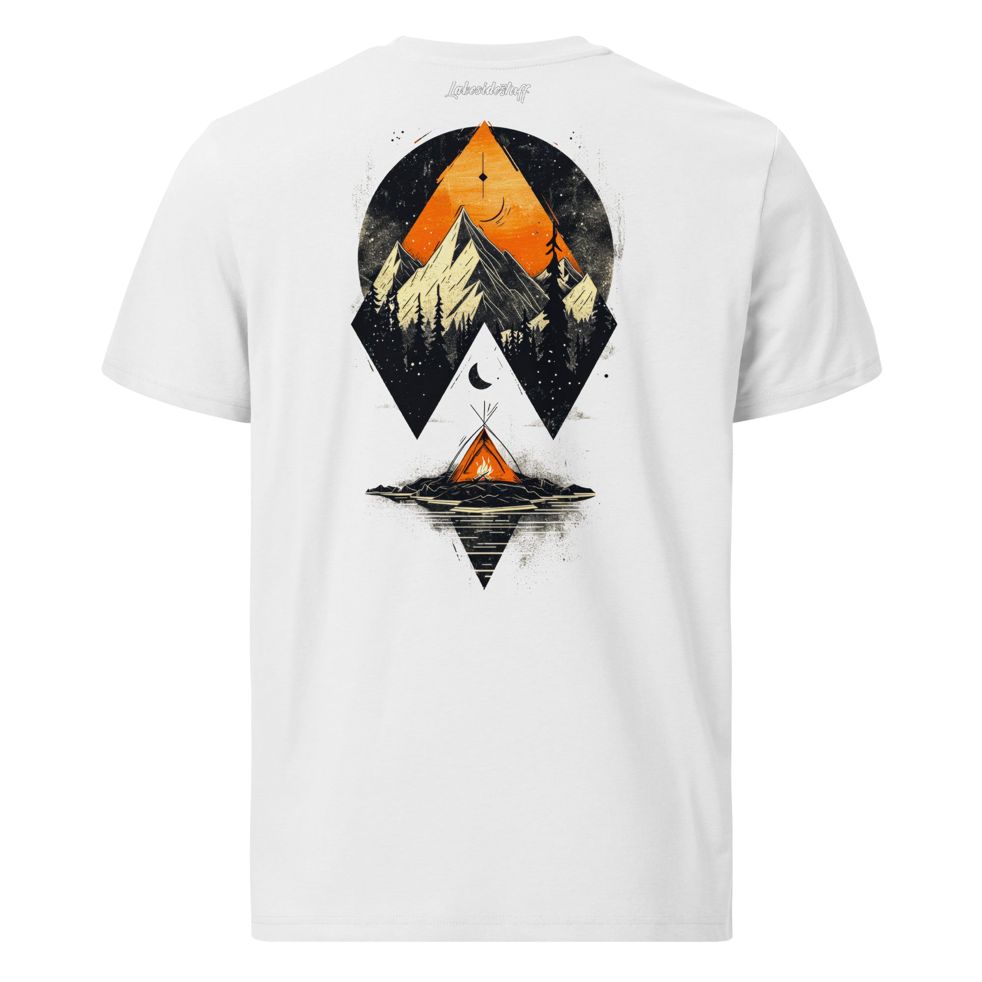 T-Shirt - Backprint - Camp under the moon