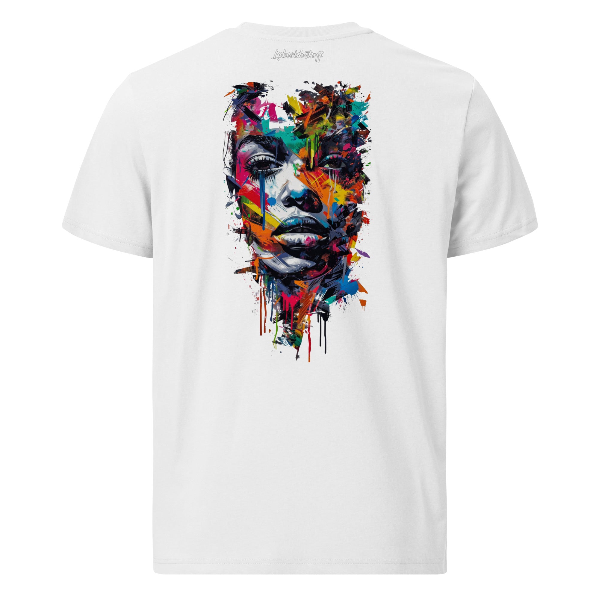 T-Shirt - Backprint - Colored Face