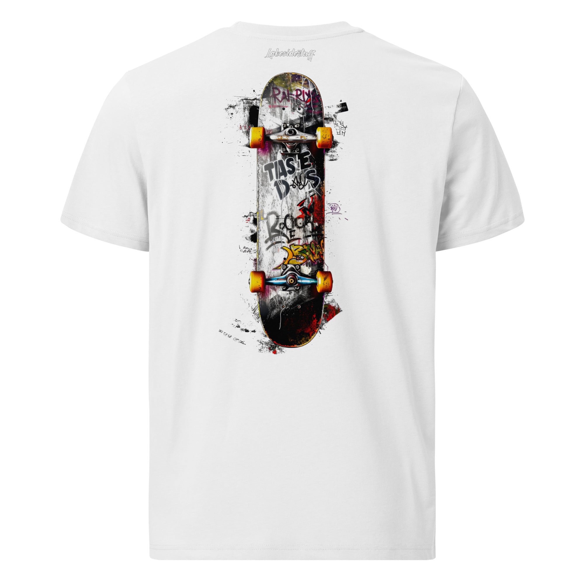 T-shirt - back print - skateboard