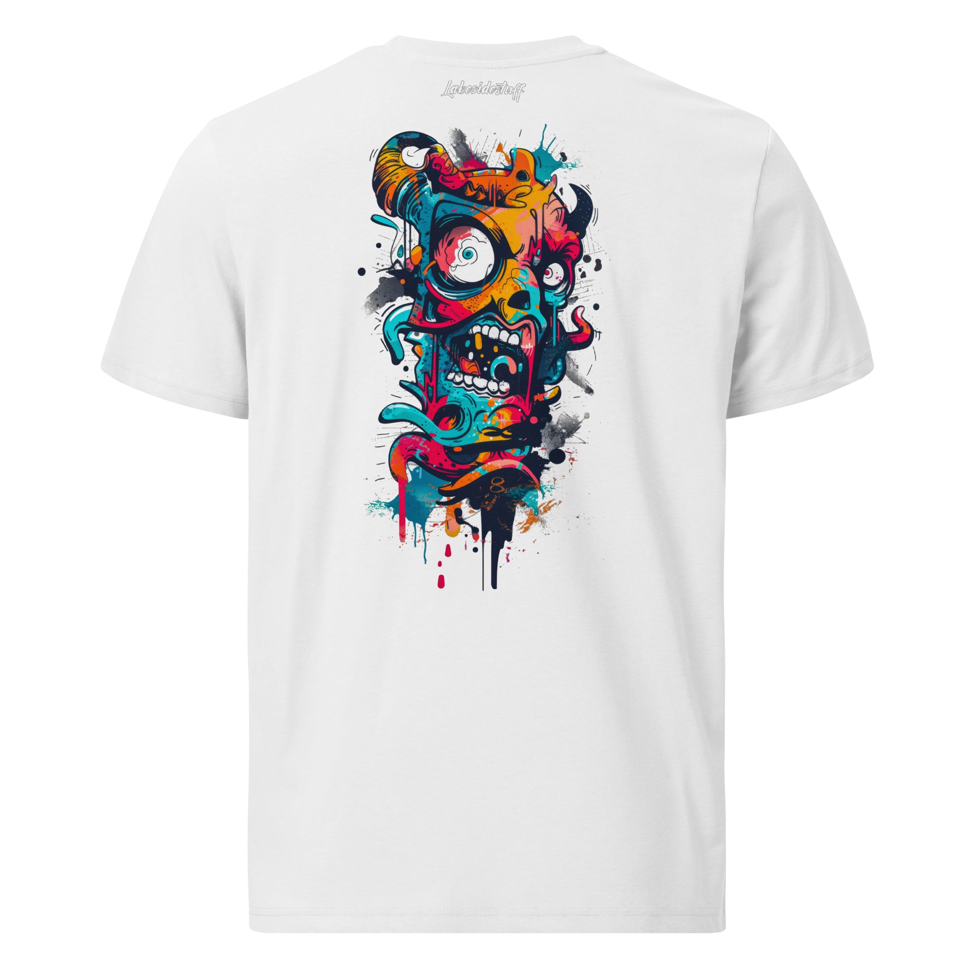 T-Shirt - Backprint - Graffiti Face