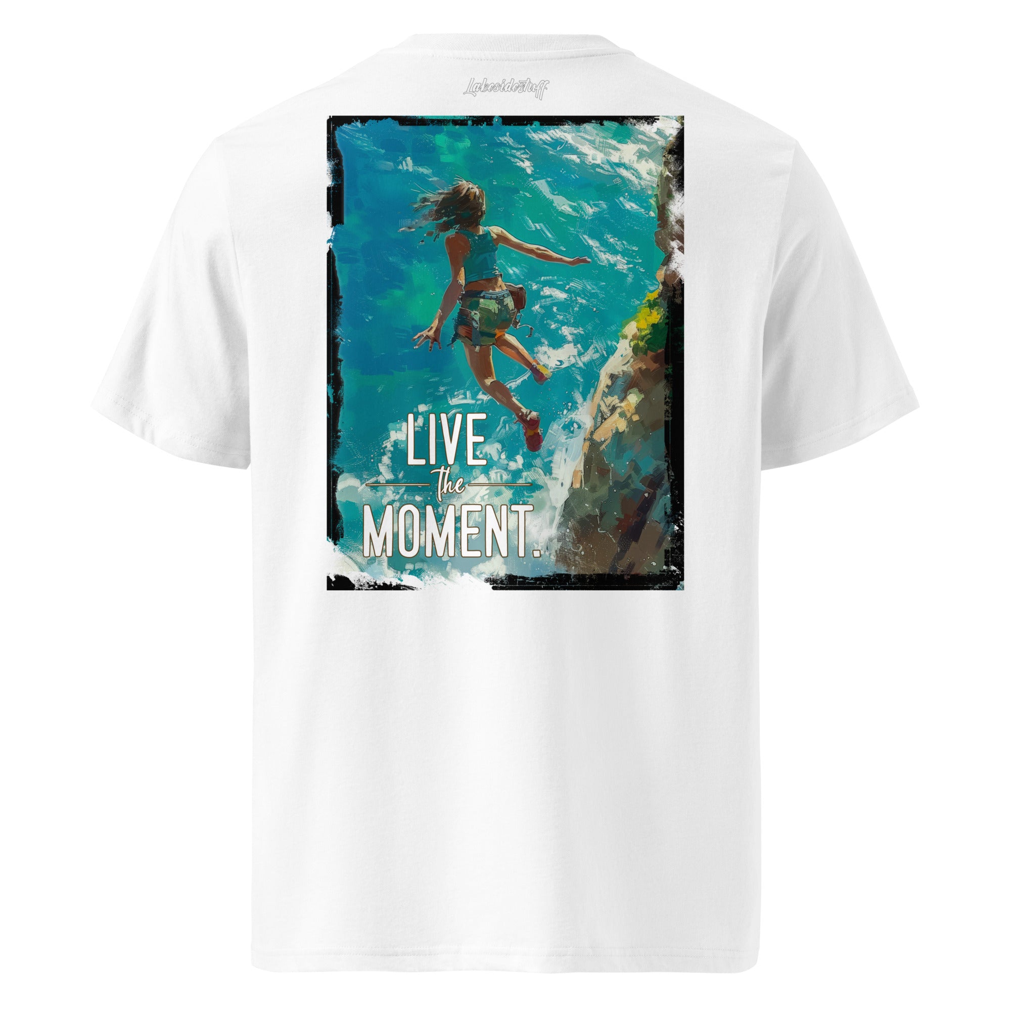 T-Shirt - Backprint - Live the moment