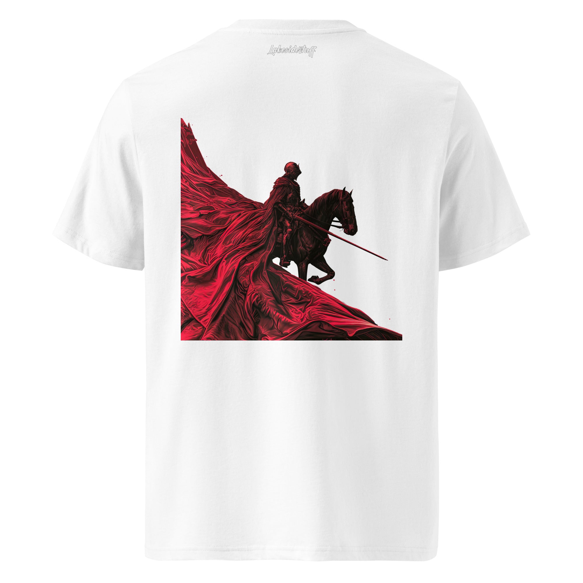 T-Shirt - Backprint - Red Knight