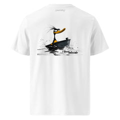 T-Shirt - Backprint - Duck in boat