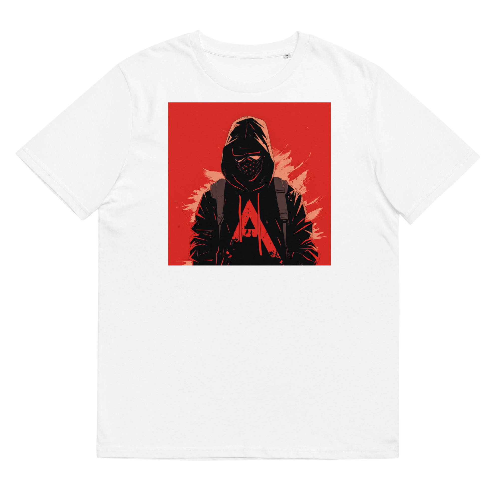 T-Shirt - Frontprint - Man in Hoodie - Anarchy