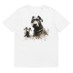 T-Shirt - Frontprint - Zwei Hunde - Scribble