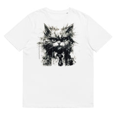 T-Shirt - Frontprint - Mürrische Katze