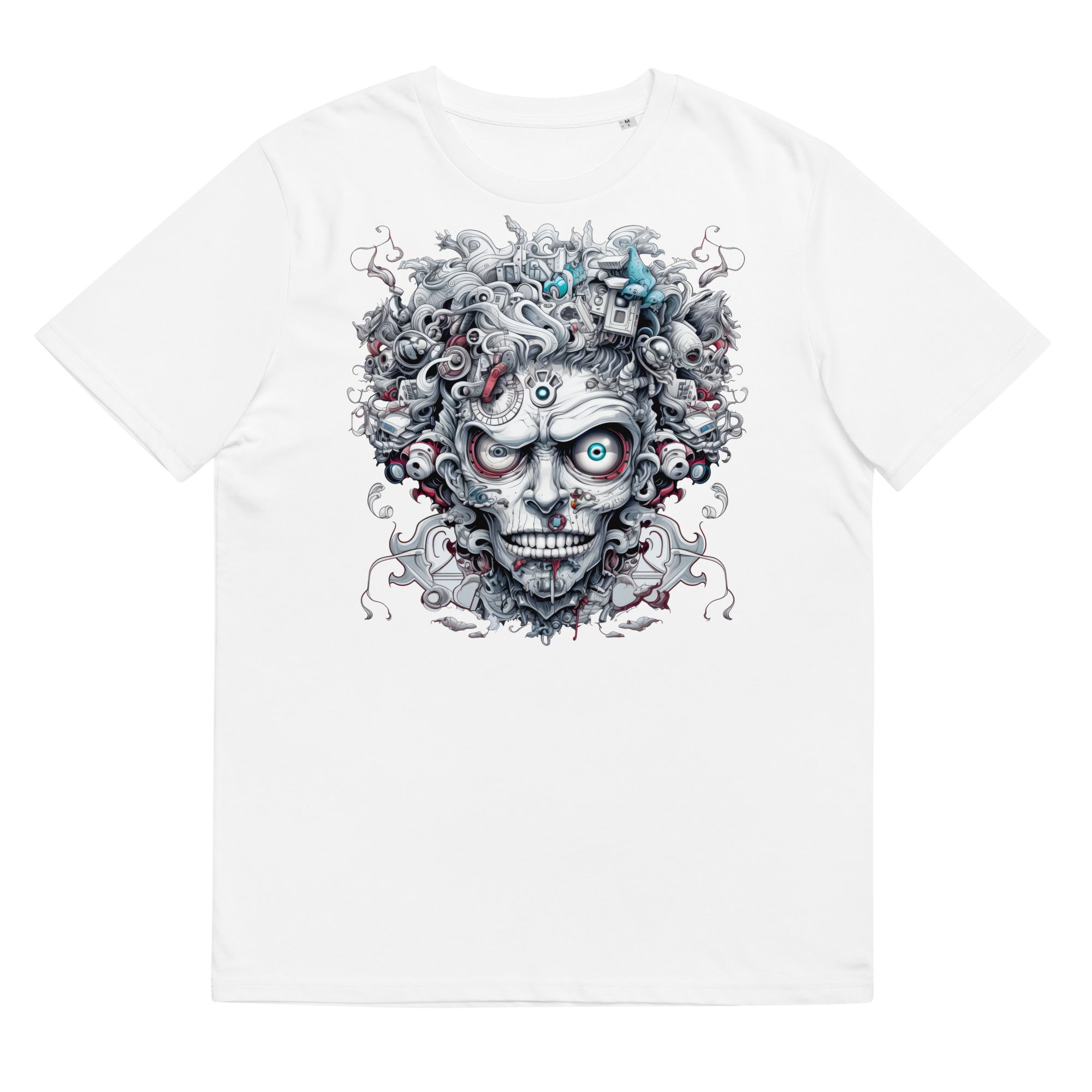 T-Shirt - Frontprint - Crazy Head