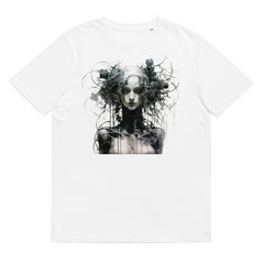 T-Shirt - Frontprint - Cyberpunk Frau