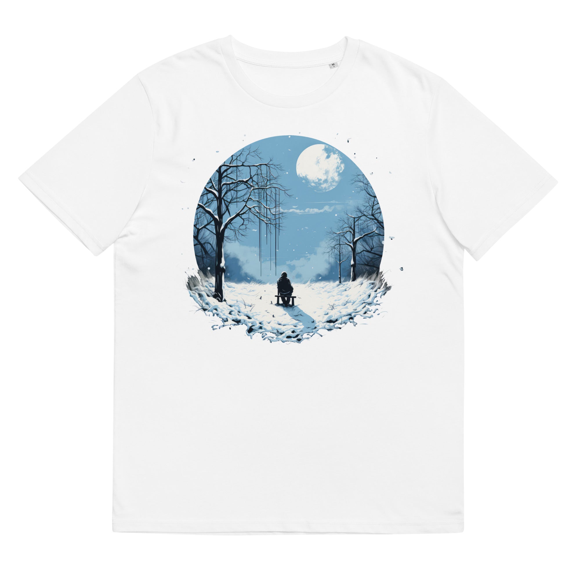 T-Shirt - Frontprint - Schneelandschaft