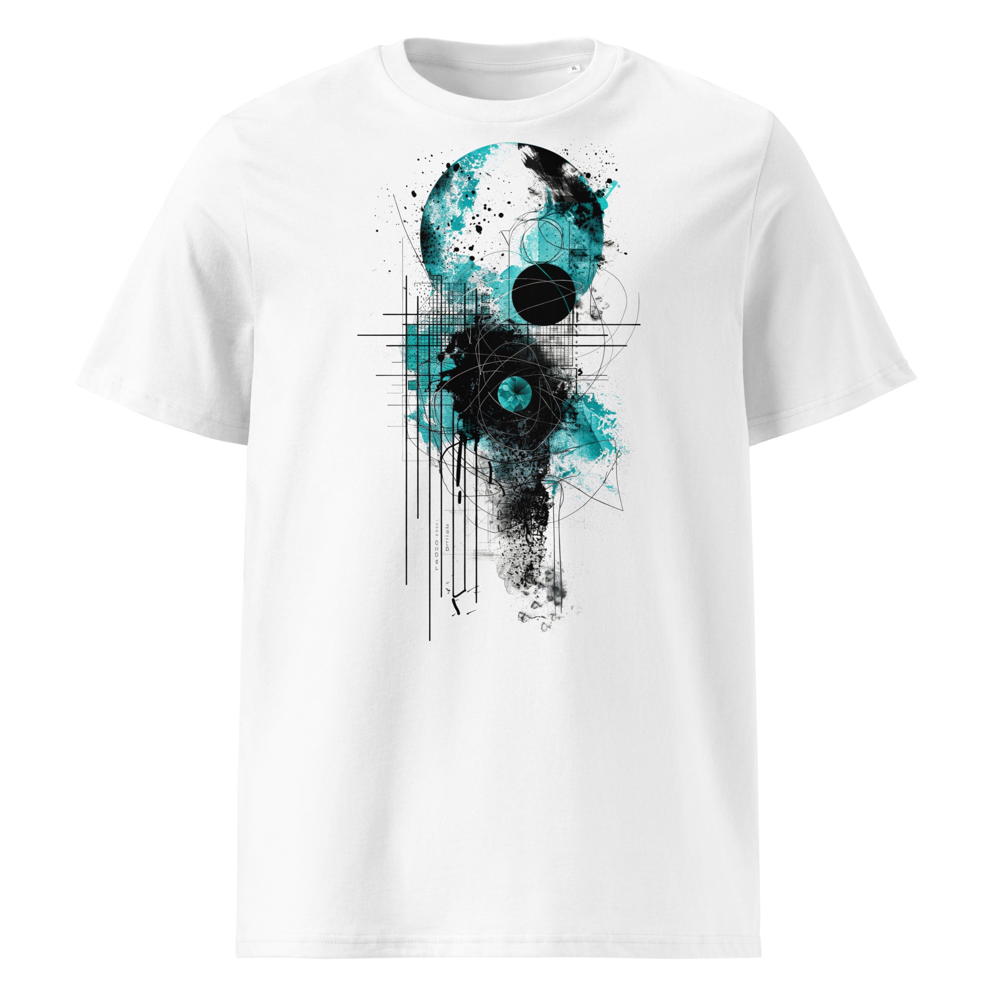 T-shirt - front print - Turquoise Moon