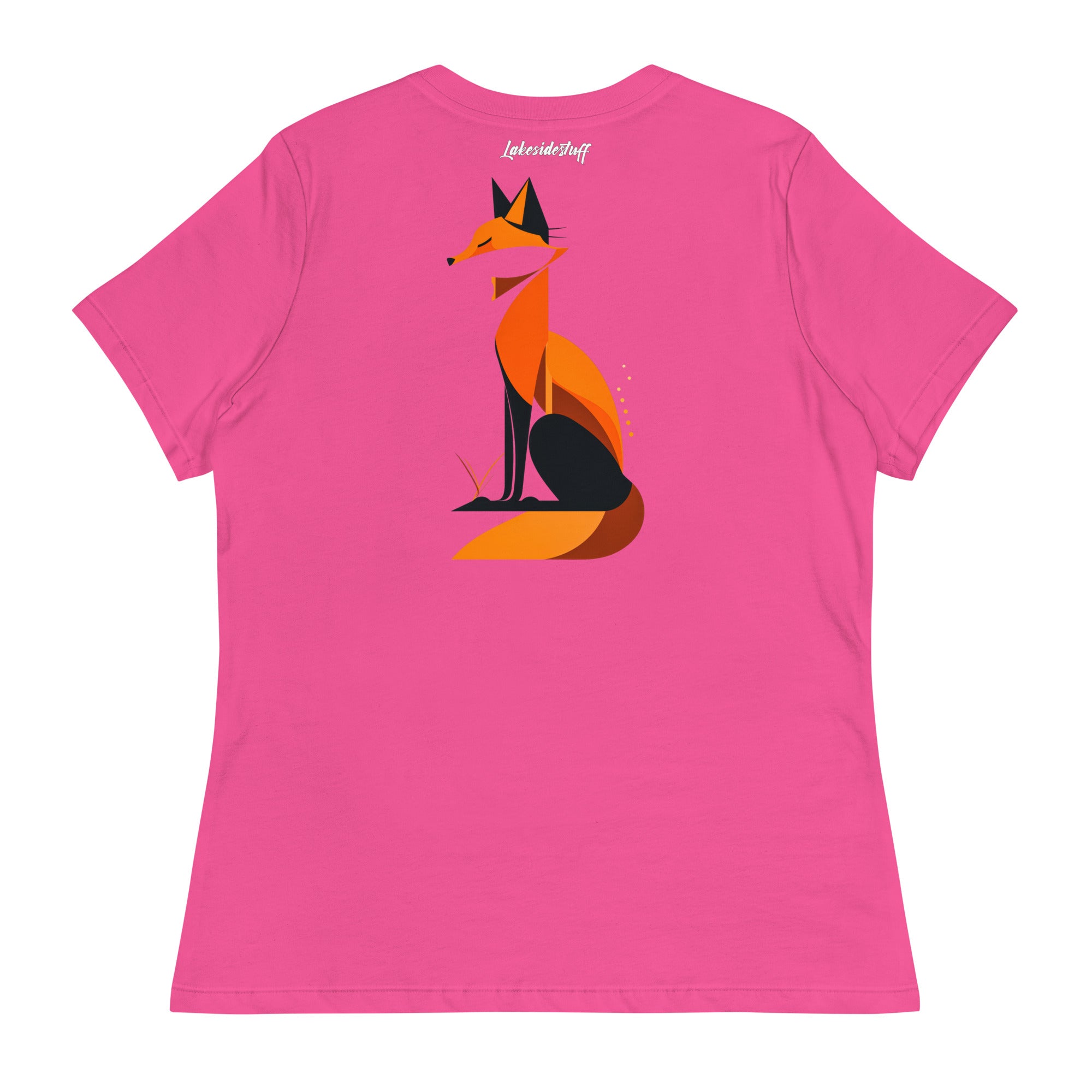 T-Shirt - Backprint - Orange Fox