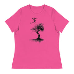 T-Shirt - Frontprint - Black Tree