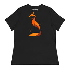 T-Shirt - Backprint - Orange Fox