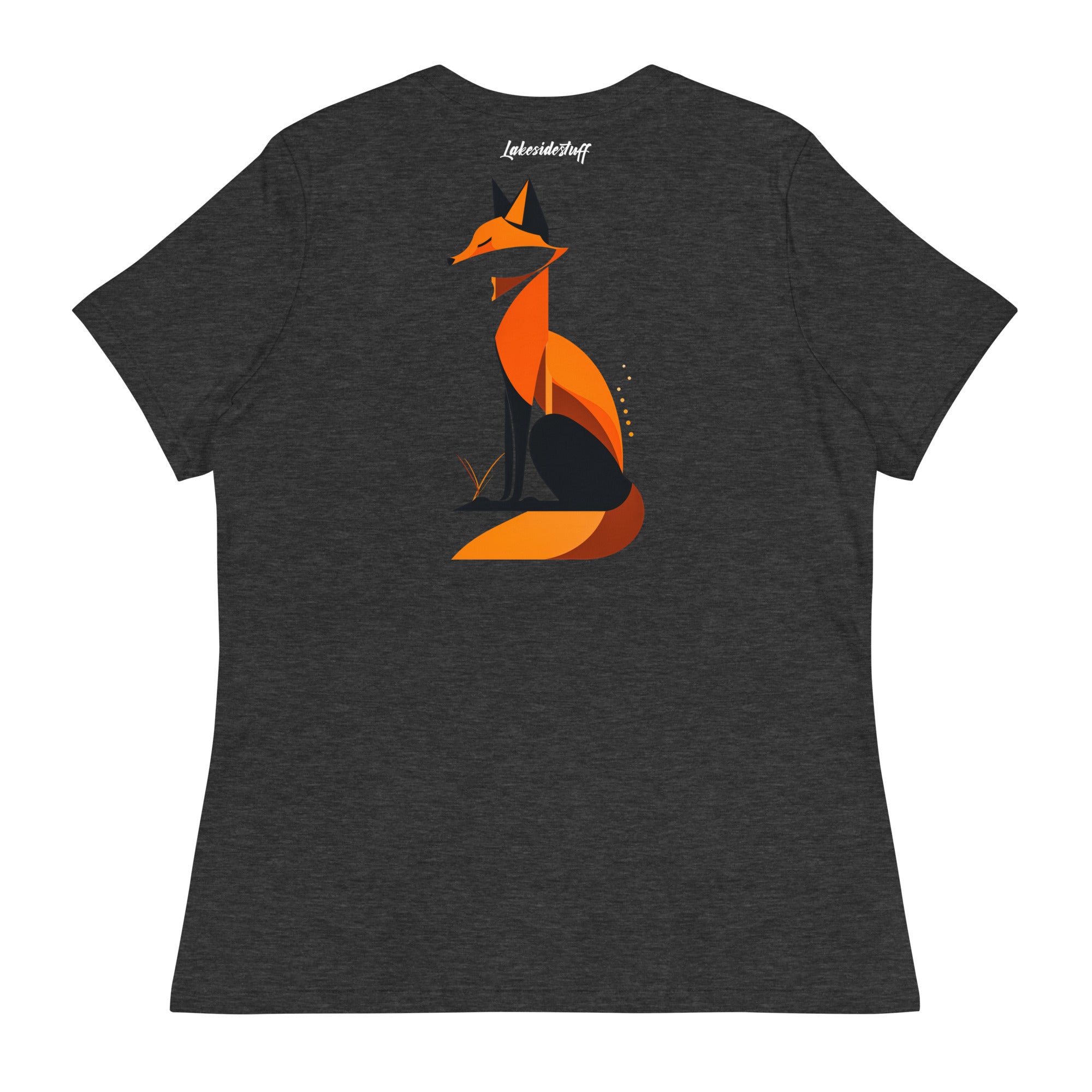 T-Shirt - Backprint - Orange Fox