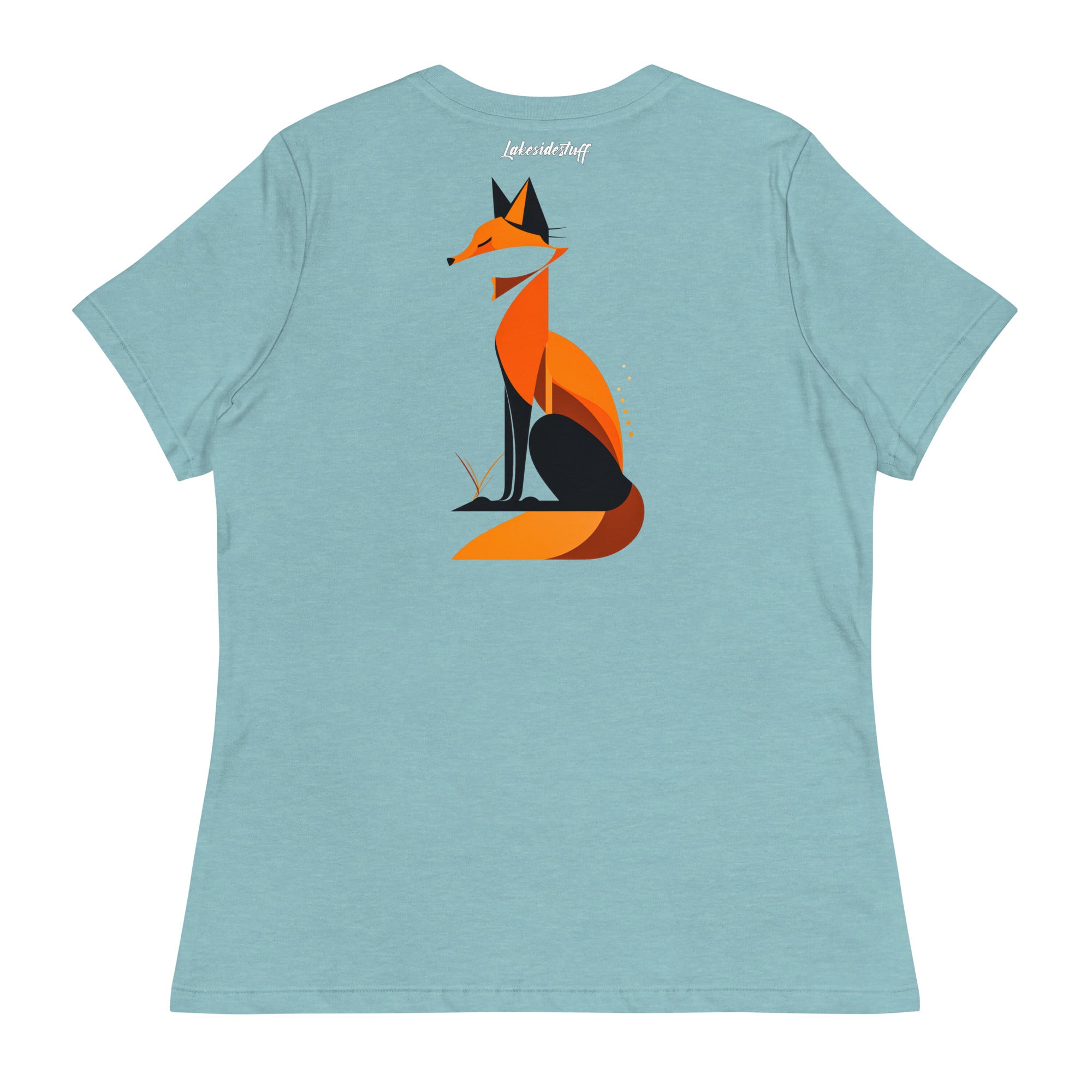 T-Shirt - Backprint - Orange Fox