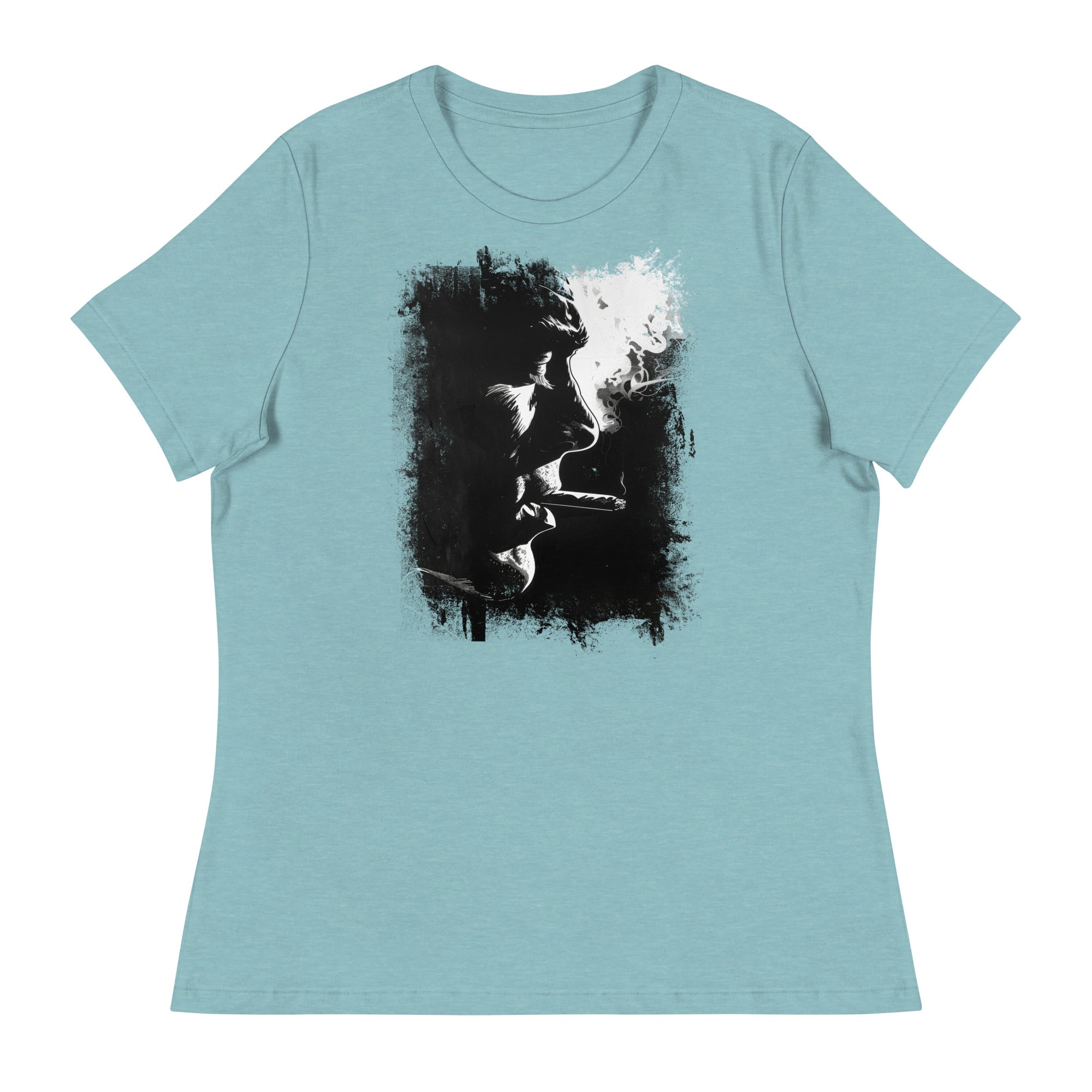 T-Shirt - Frontprint - Smoking