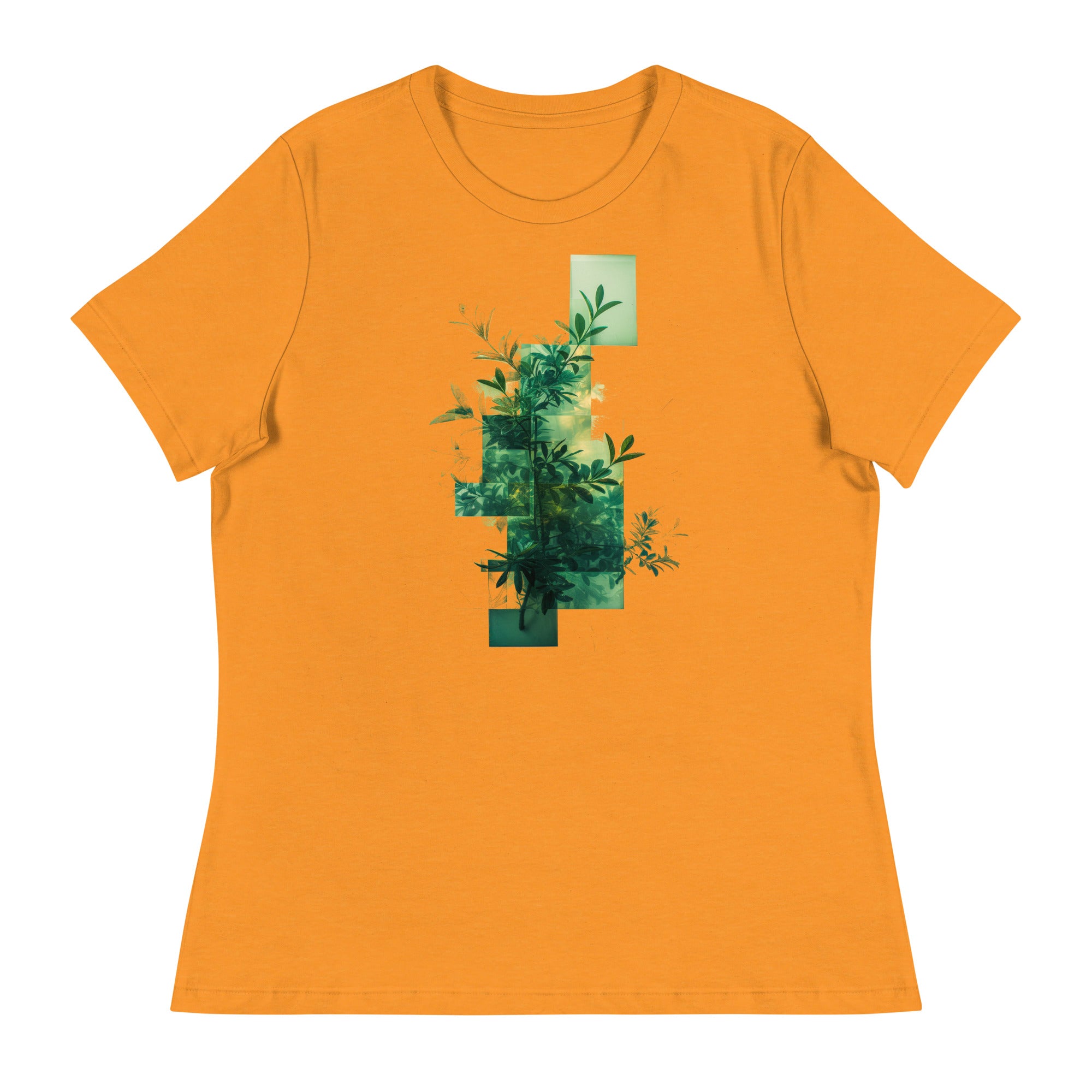 T-shirt - front print - Green plant