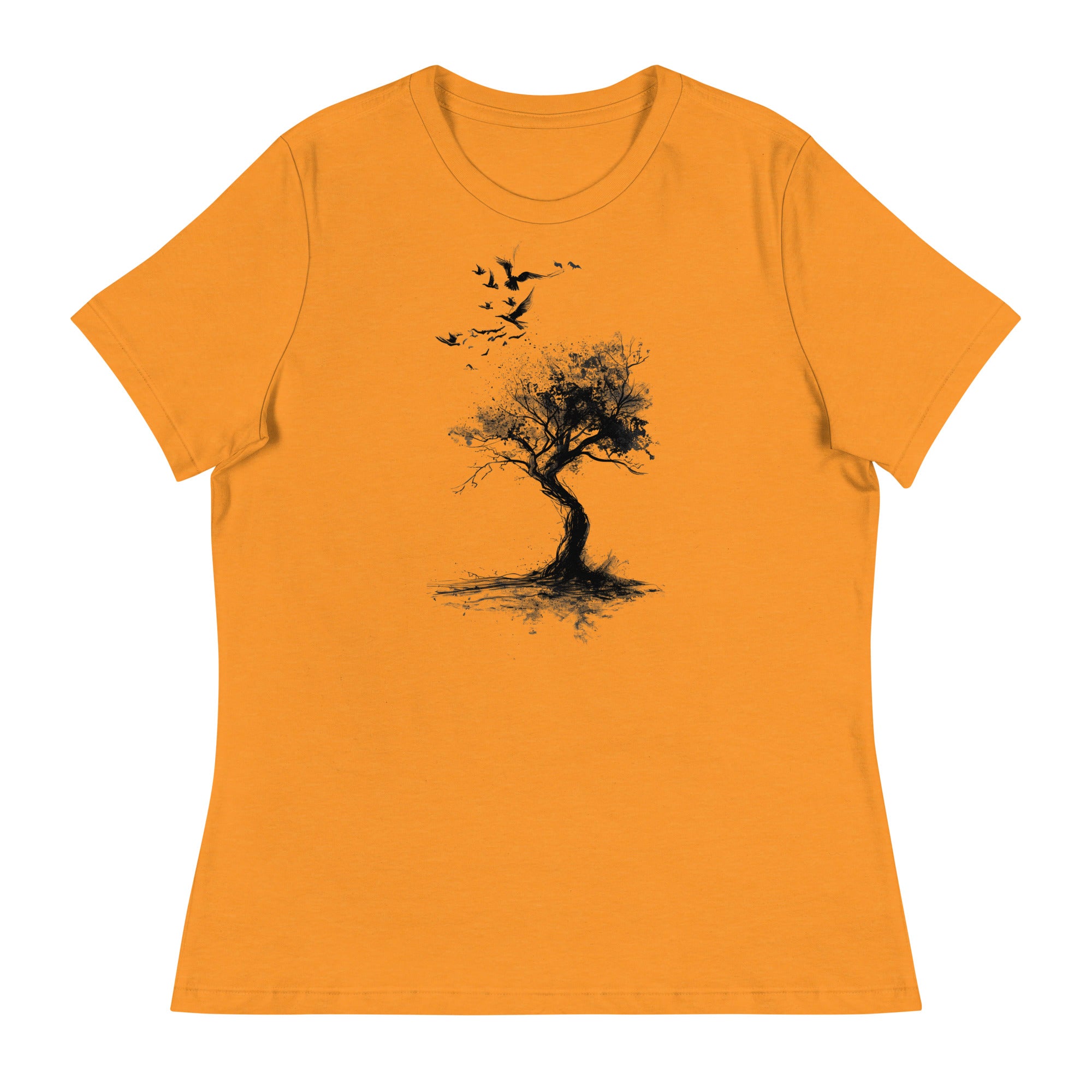 T-Shirt - Frontprint - Black Tree