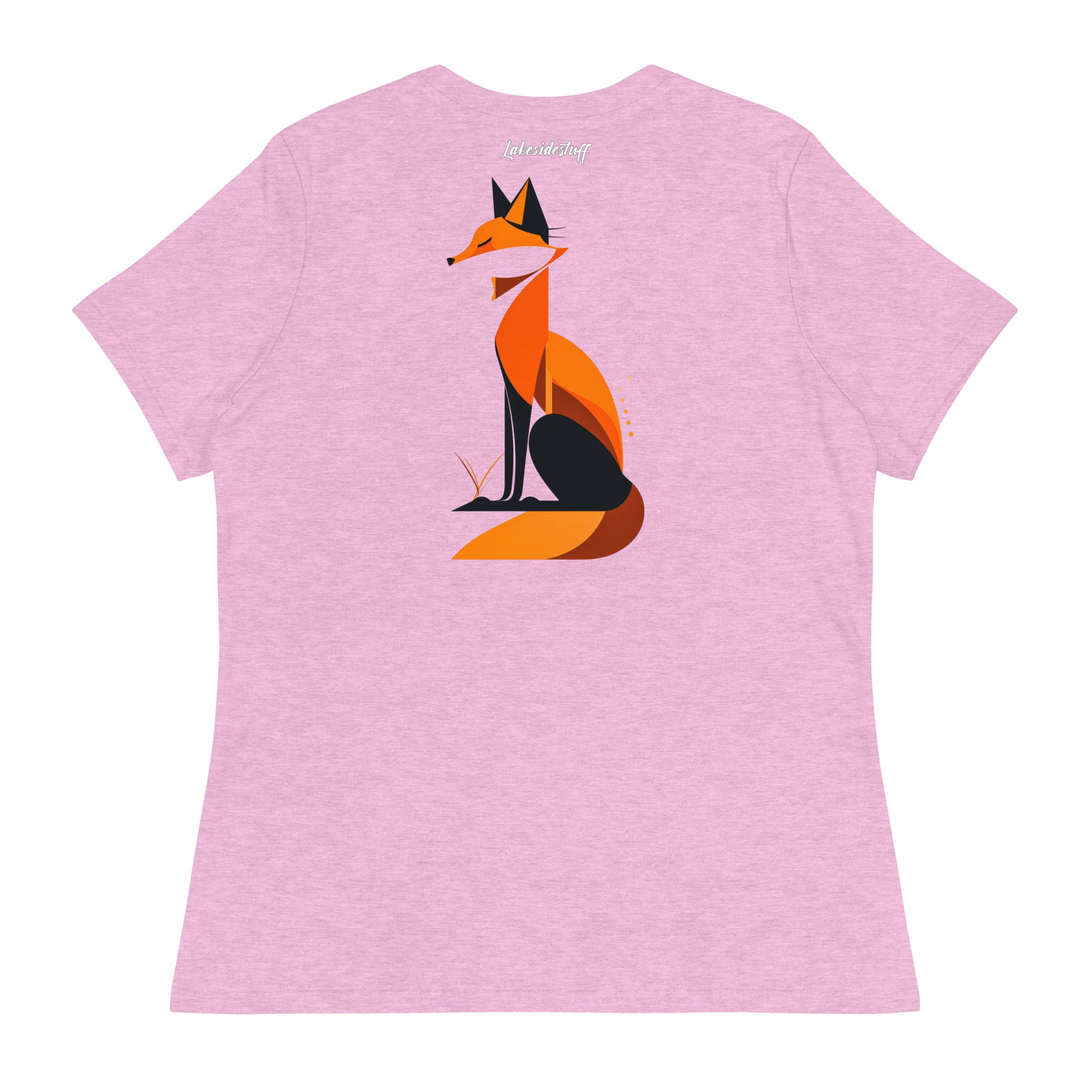 T-Shirt - Backprint - Orange Fox