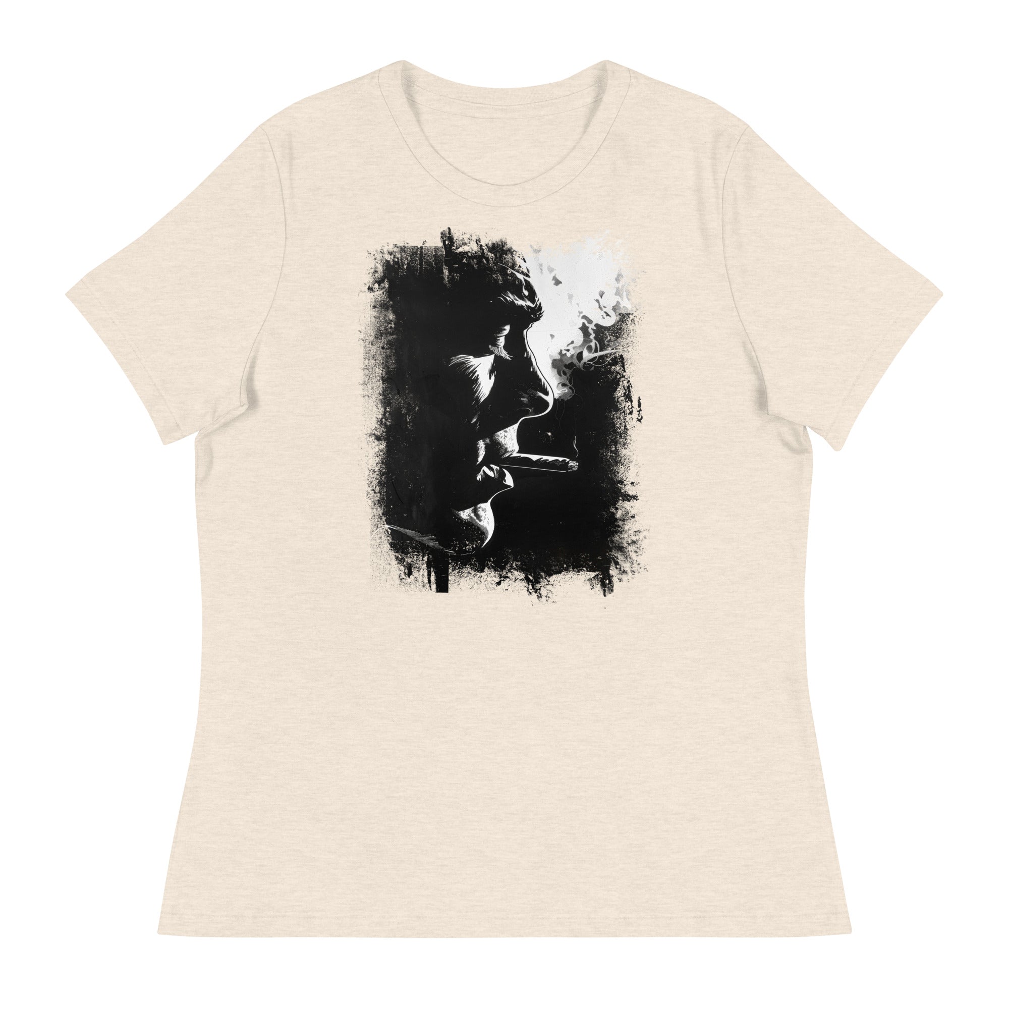 T-Shirt - Frontprint - Smoking