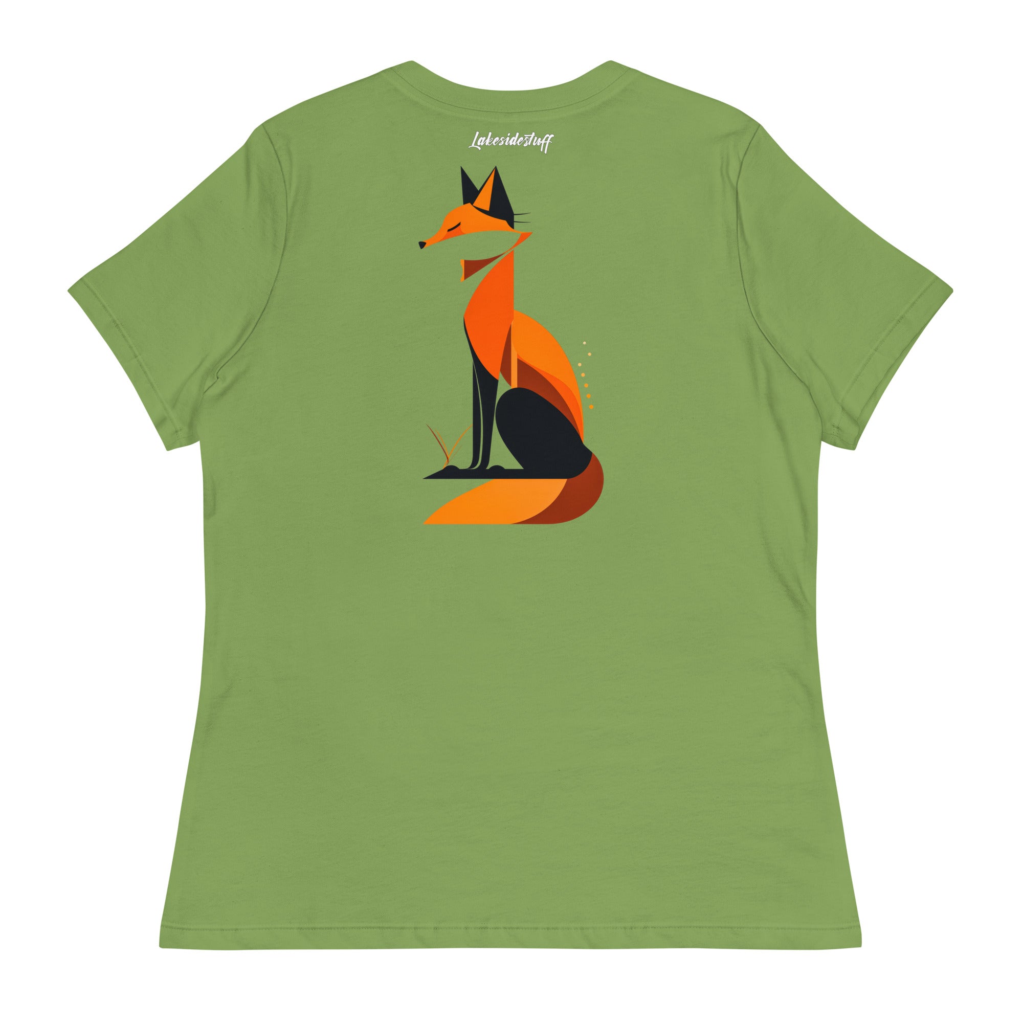 T-Shirt - Backprint - Orange Fox