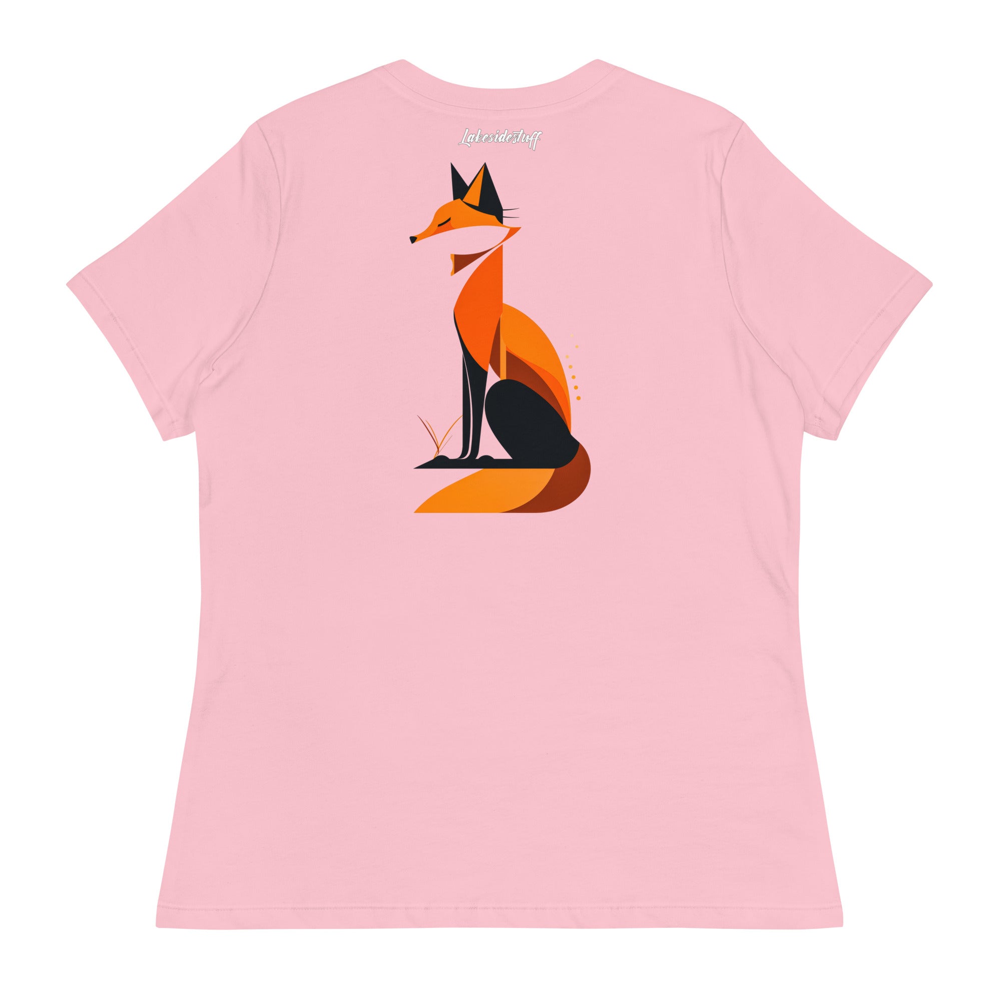 T-Shirt - Backprint - Orange Fox