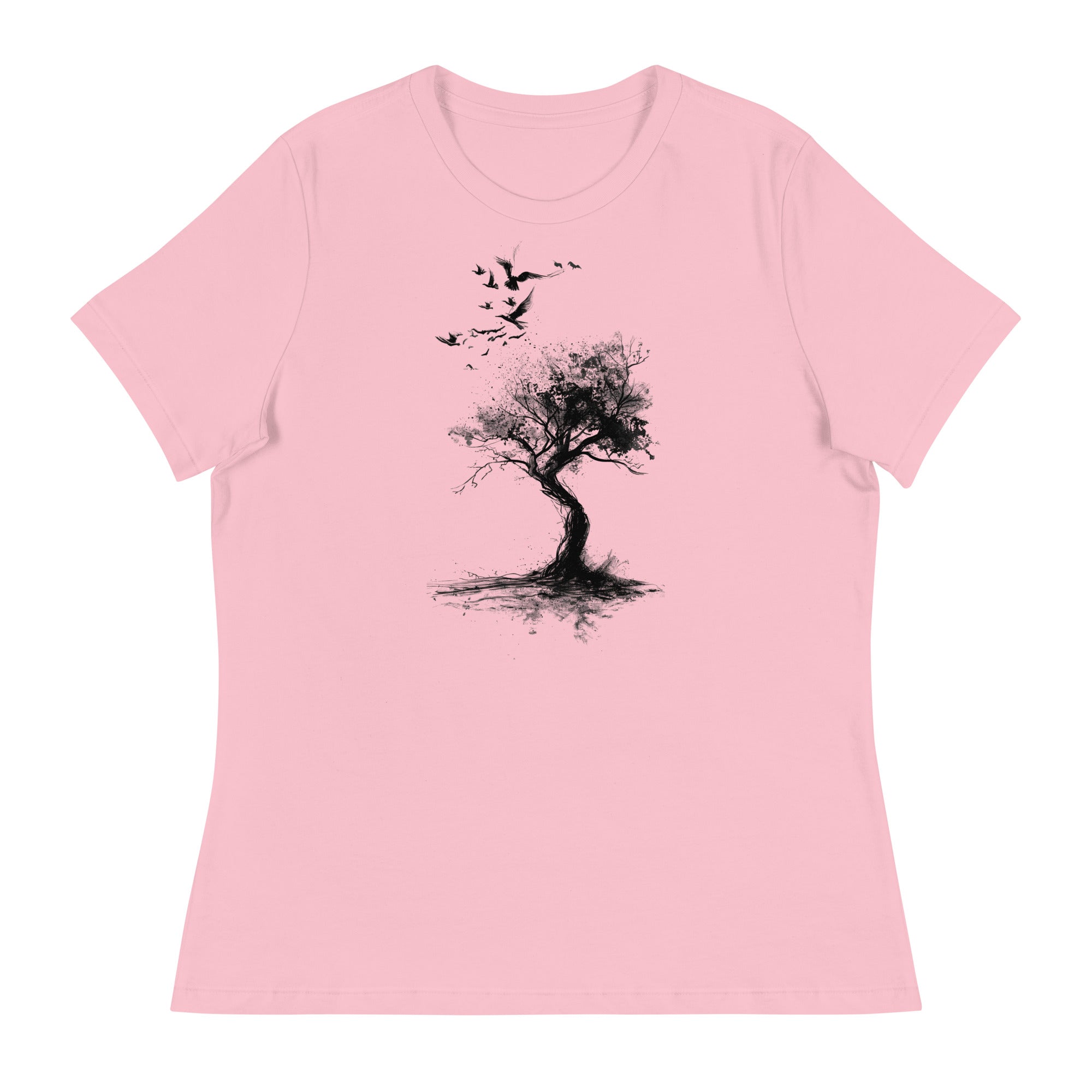 T-Shirt - Frontprint - Black Tree