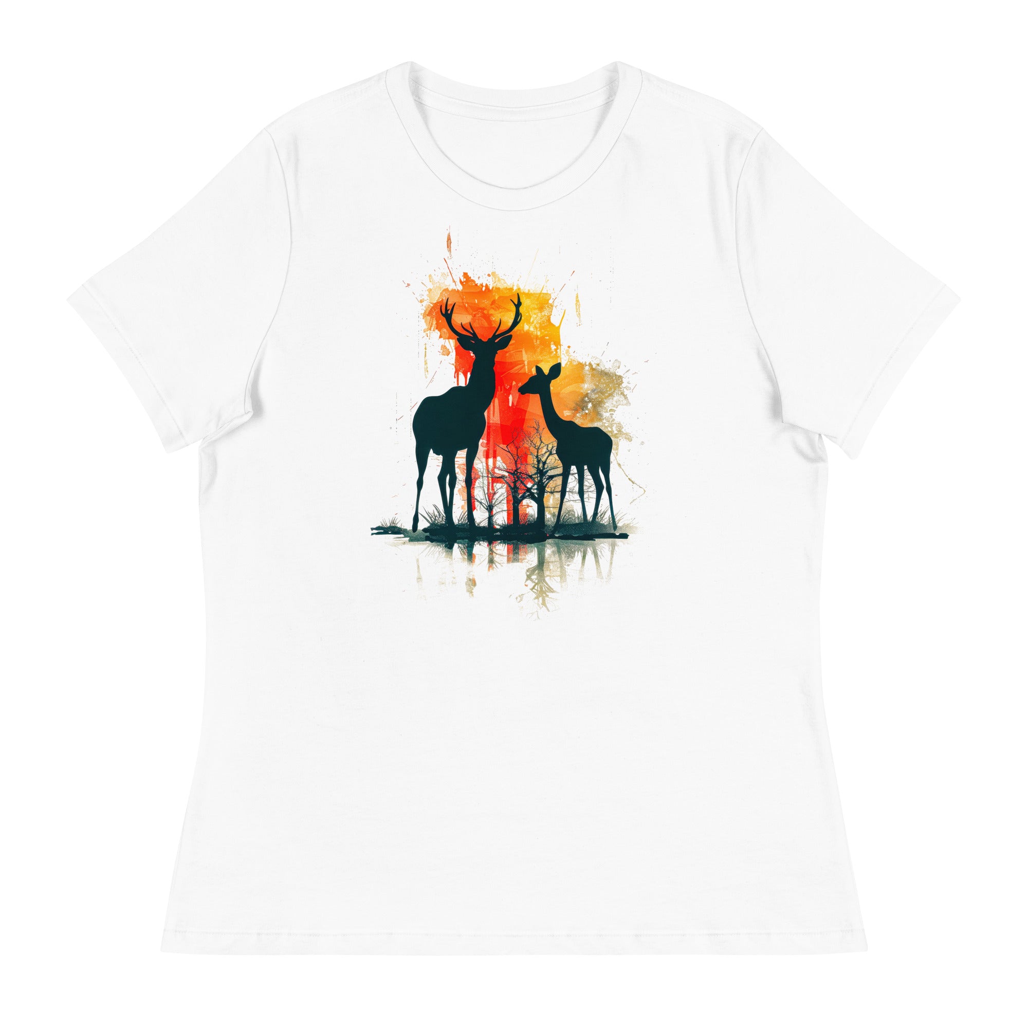 T-Shirt - Frontprint - Deer