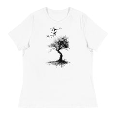 T-Shirt - Frontprint - Black Tree